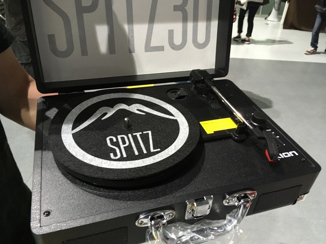 スピッツ 結成30周年記念ポータブルレコードプレーヤー 希少品 SPITZ